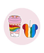 Figment Disney Pins: Latte Coffee Cup and Rainbow Candy Apple - €21,39 EUR Figment Disney Pins: Latte Coffee Cup and Rainbow Candy Apple - €21,39 EUR
