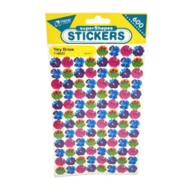 VINTAGE TREND SUPER SHAPES STICKERS TINY DINOS DINOSAURS NOS SEALED SUPE... - $19.00