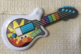 Playskool Sesame Street Let&#39;s Rock! Elmo Talking Light Up Guitar  - £11.87 GBP