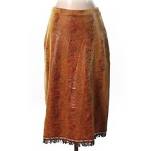 Betsey Johnson New York Knee Length Skirt Midi size Small S Elastic wasi... - £22.36 GBP