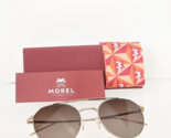 Brand New Authentic Morel Sunglasses 80023 DD 08 53mm Frame - $158.39