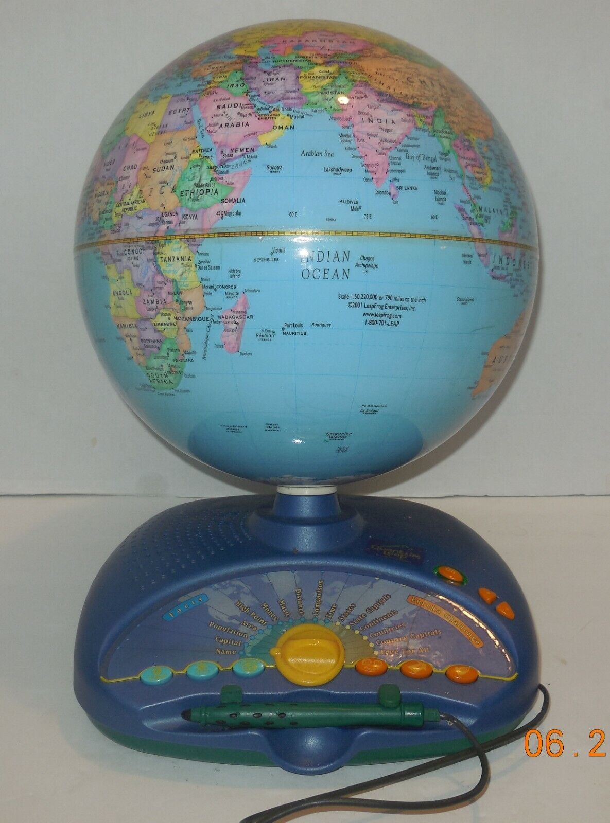 Leapfrog Explorer Interactive Globe 40002 Eureka Challenge Quantum Leap - £38.30 GBP