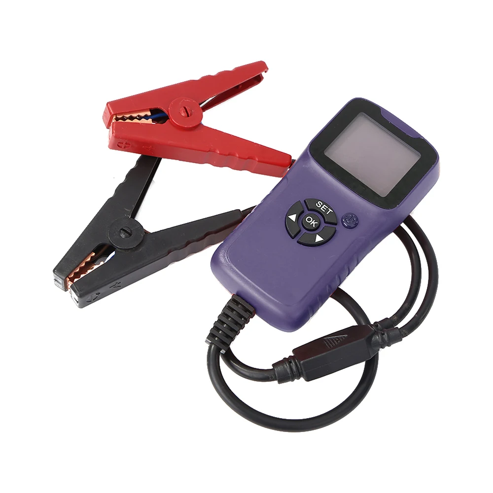 Auto System yzer Vehicle Car LCD Digital Battery Test yzer Diagnostic Tool 12V C - £87.94 GBP