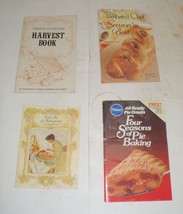 Lot Of 4 Cook Booklets - Pampered Chef Pillsbury Organic Gardening Thanksgiving - £5.08 GBP