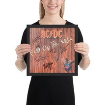 AC/DC FRAMED Fly On The Wall reprint signed album - £62.12 GBP