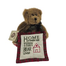 Boyds Bears Plush Home Is Where Your Teddy Bear Lives Jointed Head Bean - £11.68 GBP