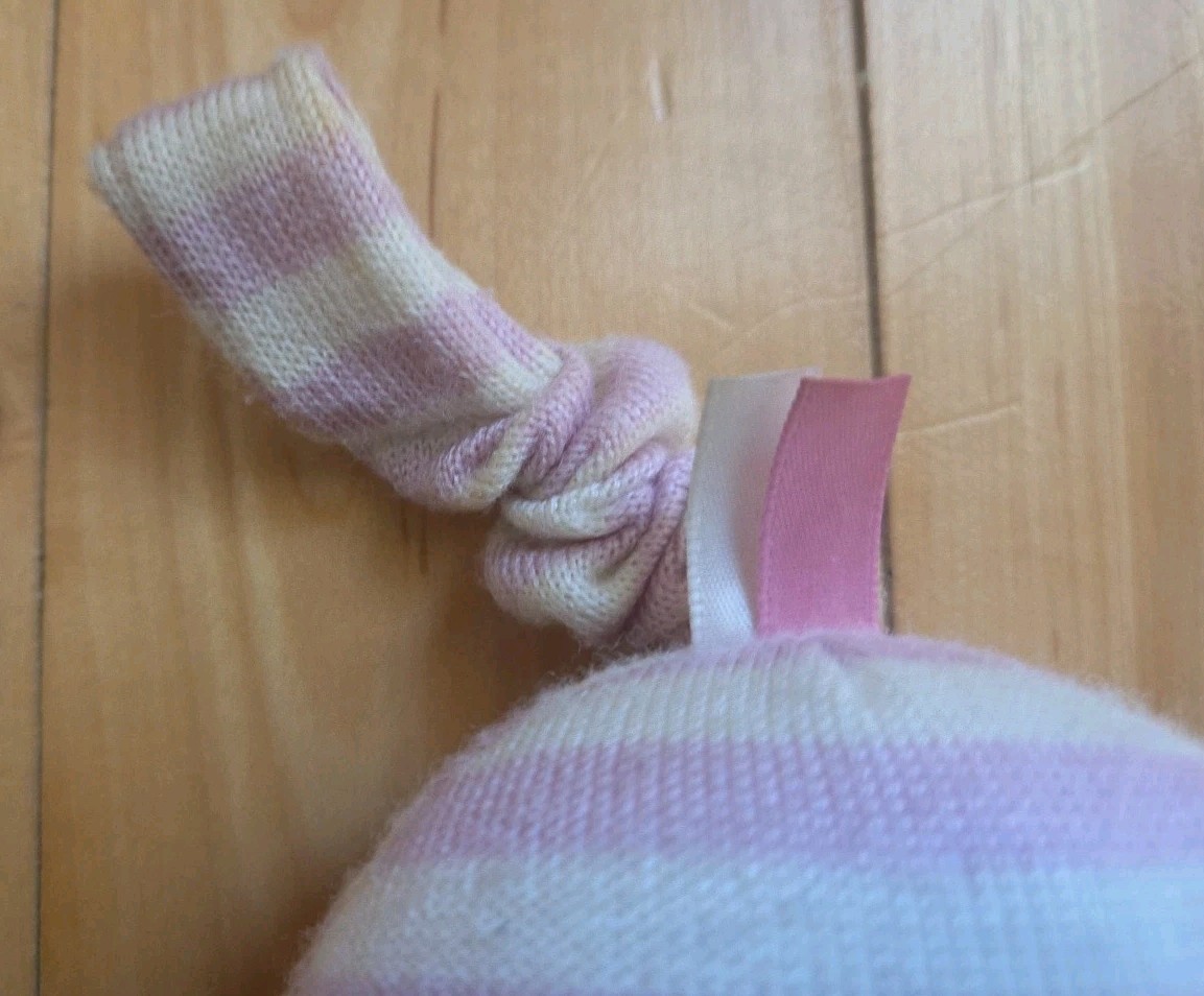 Little JELLYCAT Octavia Octopus Jitter Pink White Wiggles and Jiggles Pull Chord Item image 7