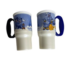2007 Disney World Resort Parks Rapid Fill Refillable Mug Cup Set Travel ... - $14.50