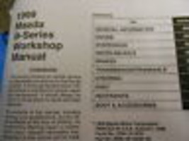 1999 Mazda B-Series Truck Service Repair Shop Workshop Manual Set W EWD ... - $300.71