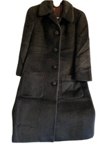 World Of Elegance, Custom tailored Mohair Blend Satin Lined Winter Coat Small - £157.32 GBP