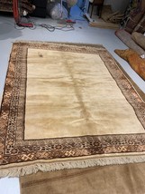 Handmade vintage Tibetan Khaden rug 6.8&#39; x 9.7&#39; 1980s - £750.57 GBP