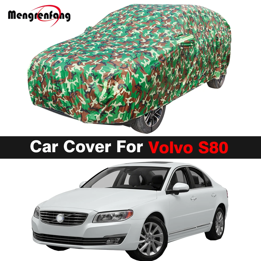 Full Camouflage Waterproof Car Cover Anti-UV Sun Shade Snow Rain Protection Auto - £57.78 GBP+