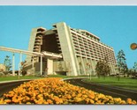 Walt Disney World Contemporary Resort Hotel Florida FL UNP Chrome Postca... - $4.90