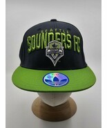 Seattle Sounders FC MLS adidas Authentic Team Fashion Snapback Hat Small... - €16,94 EUR