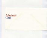 American Airlines Admirals Club Watermarked Stationery &amp; Envelope - $17.82