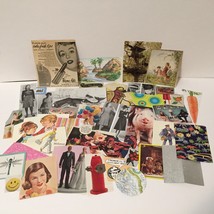 Large Mixed Scrap Pack Inspiration Collage Ephemera Paper Art Journaling Vision - £11.66 GBP