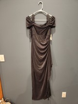 Alex Evenings Women&#39;s Long Cold Shoulder Dress size 4 - £51.77 GBP