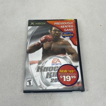 Knockout Kings 2002 EA Sports video game for Microsoft Xbox Blockbuster - $5.86
