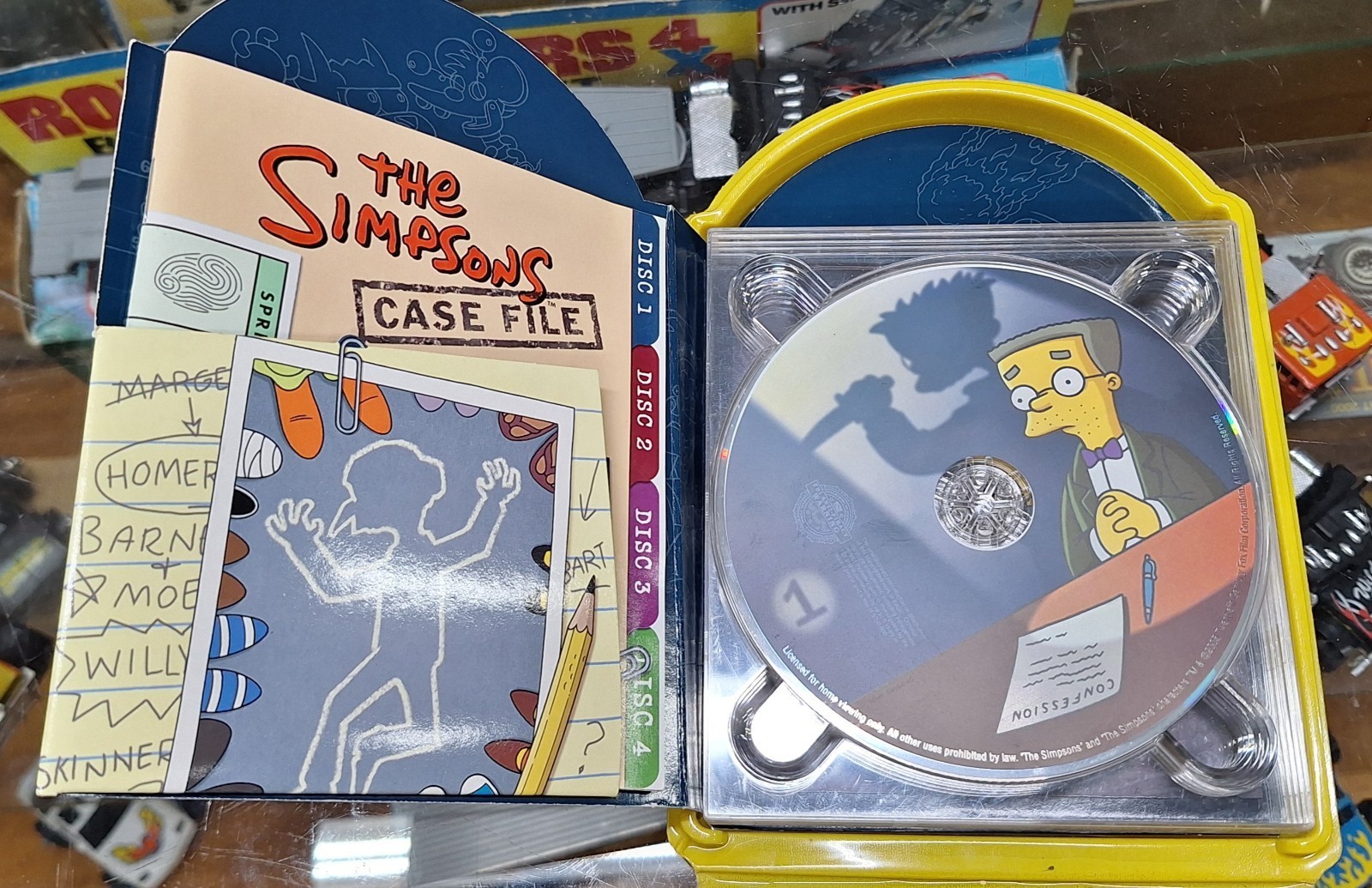 The Simpsons Complete 6th Season DVD w/ Nice Rare Homer Head Case  Item image 3