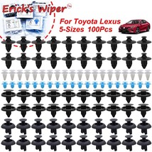 Erick&#39;s Wiper 100X Push Pin Rivets Car Trim Panel Clips Bumper  Fastener For  Co - £29.81 GBP