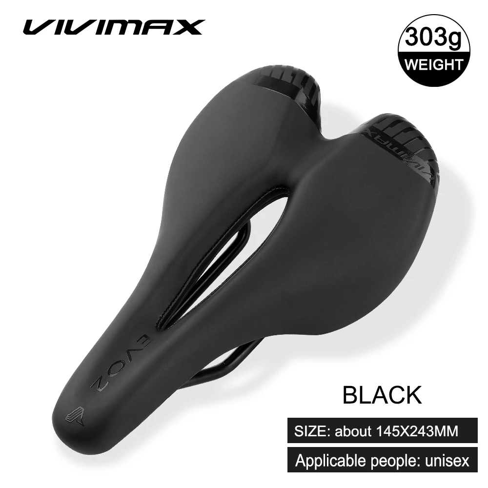 VIVIMAX 1966 Bicycle Saddle Rail  Road Bicycle Saddle PU Ultra Light Comfortable - $131.54