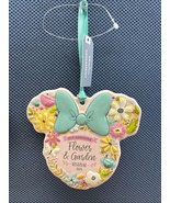 New DISNEY Parks EPCOT FLOWER &amp; GARDEN FESTIVAL - MINNIE MOUSE ICON ORNA... - $327.78 MXN