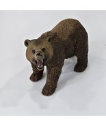 Schleich 2012 Wild Life Brown Grizzly Bear Realistic Animal Figure Figurine - $9.89