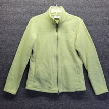 Columbia Women Full Zip Up Jackets Long Sleeves Pockets Green Size M - £9.95 GBP