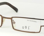 OGI Modèle 9045 769 Marron Lunettes Métal Cadre 49-20-135mm Allemagne - €65,48 EUR