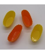 Daiso Japan Silicone Orange &amp; Yellow Candy Molds for Lunches &amp; Desserts - $2.99