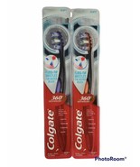 Colgate 360 Advanced Soft Manual Toothbrush Floss Tip Bristles Lot of 2 - £7.54 GBP