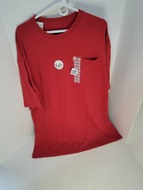 Key Short Sleeve Blended Pocket T.  Key Short Sleeve Pocket T Key Red - $8.79