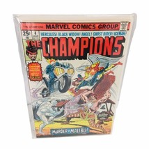 70s The Champions #4 ~ NEAR MINT NM ~ Mar 1976 MARVEL COMICS Assault on ... - $23.70