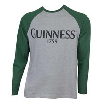 Guinness Baseball Tee Shirt Grey - £16.73 GBP