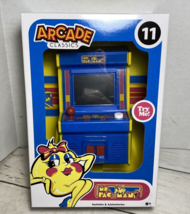 MS. PAC-MAN  Electronic Game Arcade Classics  11 Machine Mini Arcade Handheld - £20.72 GBP