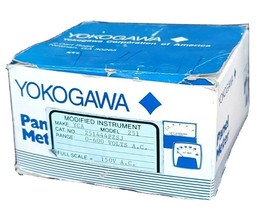 NIB YOKOGAWA YCA-251 PANEL METER MODEL 251 CAT. NO. 251444PZSJ RANGE: 0-... - $70.95