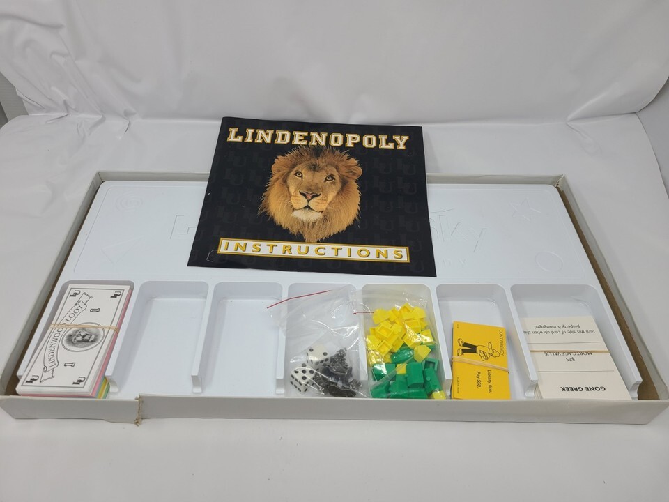 Lindenopoly Lindenwood University Monopoly Board Game St Charles MO College GM Item image 4