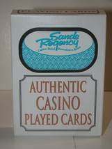 Sands Regency - Casino Hotel - Downtown Reno - Authentic C ASIN O Played Cards - £7.98 GBP