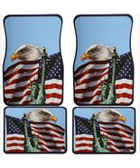 4 piece set universal rubber Floor Mats with Eagle design fits almost an... - €21,51 EUR