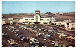 Lockheed Air Terminal Burbank California Airport Postcard - £7.73 GBP