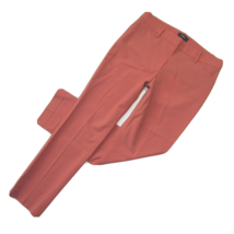 NWT Theory Izelle S in Melon Sevona Stretch Wool Straight Crop Pants 2 - £72.59 GBP
