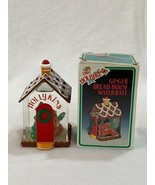 Hollykins Ginger Bread House Snow Globe Water Ball Snowdome New Vintage - $386.38 MXN