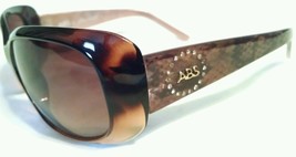 NEW ABS Allen B. Schwartz Brown Rhinestone Shades Sunglasses RODEO DR-T - $19.99