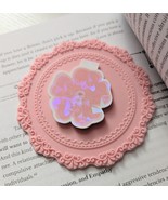 Magnetic Bookmark Holographic Flower Pink Reading Book Lover Bookish Books - $141.56 MXN