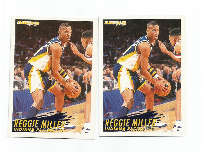 Primary image for REGGIE MILLER (Indiana Pacers) 1994-95 FLEER BASKETBALL CARD #92