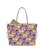 My Little Pony Packed Faces Women&#39;s Leather Tote Handbag with Coin Purse - £30.68 GBP