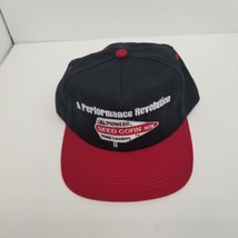 Vintage Pioneer Seed &quot;Technology That Yields&quot; Snapback Hat, Red &amp; Black - $14.80