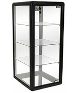 Elegant Black Vertical Display Counter top Showcase  - $3,769.31 MXN