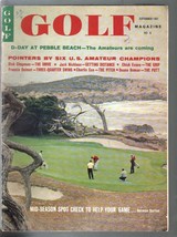 Golf 9/1961-Pebble Beach-Jack Nicklaus-Francis Ouimet-info-photos-VG - £35.70 GBP