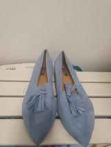 Womens KIOMI Suede Loafers Shoes Size uk 3.5 Colour Blue - $27.00
